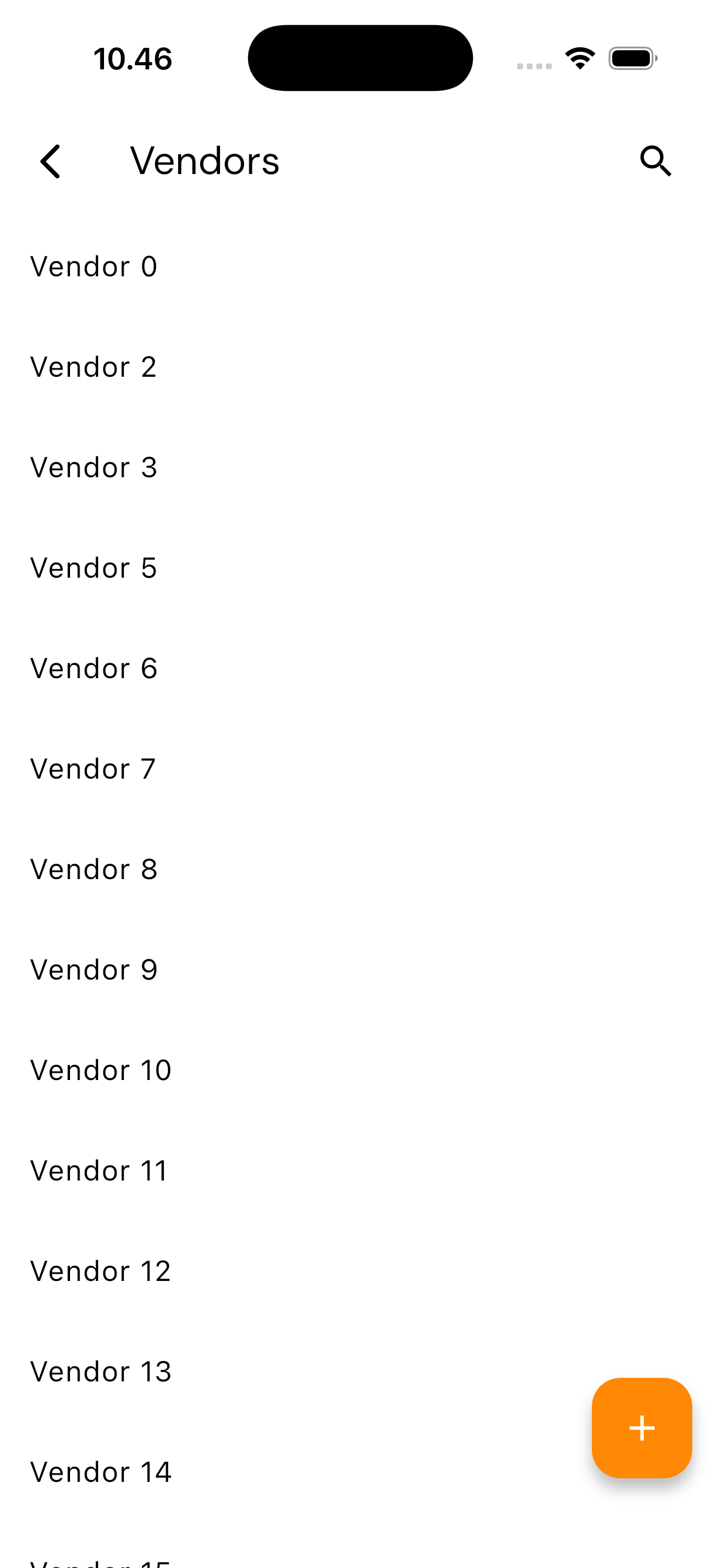 Daftar vendor
